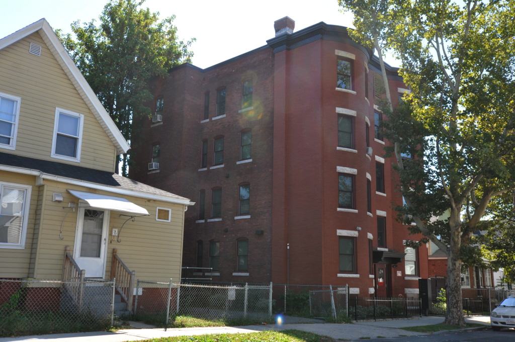 Apartment buildings in Springfield, Massachusetts